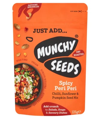 Munchy Seeds Spicy Piri Piri Savoury Sprinkle 125g