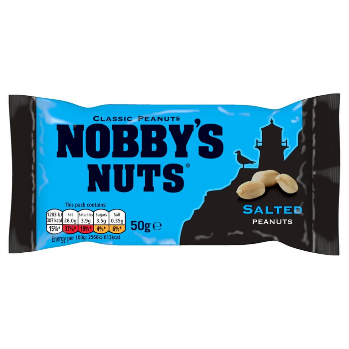 Nobby's Nuts Classic Salted Peanuts 50g