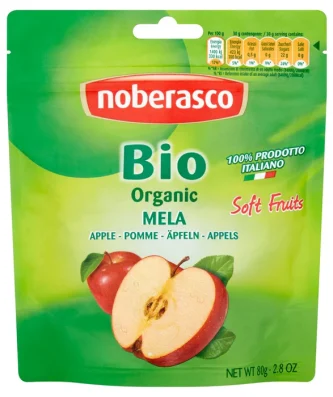 Noberasco Organic Italian Apples 80g