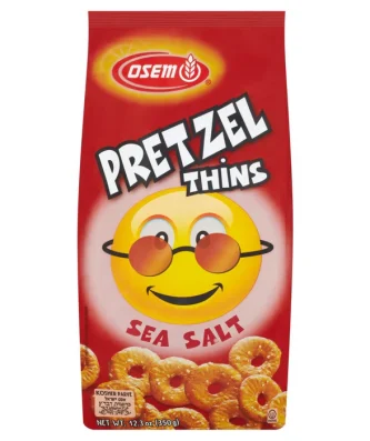 Osem Pretzel Thins Sea Salt 350g