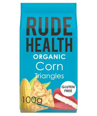 Rude Health Organic Corn Triangles 100g