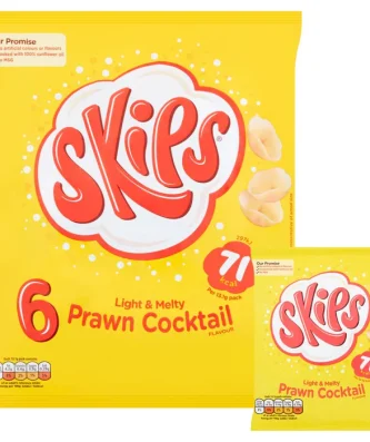 Skips Prawn Cocktail Multipack Crisps 6 per pack