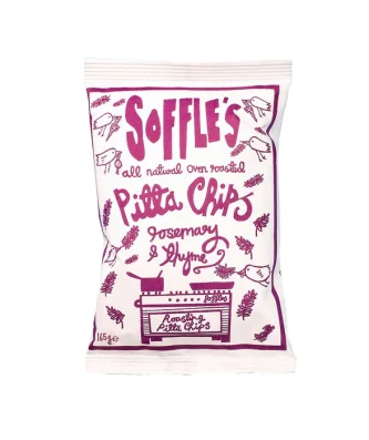Soffles Pitta Chips Rosemary & Thyme Share Bag 165g