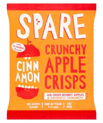 Spare Snacks Apple & Cinnamon Fruit Crisps 22g