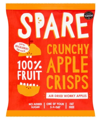 Spare Snacks Apple Fruit Crisps 22g