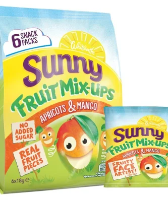Sunny Apricot & Mango Kids Snack 6 x 18g