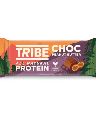 Tribe Choc Peanut Butter Natural Plant Protein Bar 50g