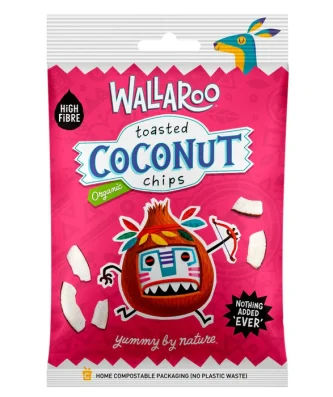 Wallaroo Organic Toasted Coconut Chips 35g