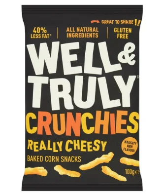 Well & Truly Crunchy Cheese Sticks 100g