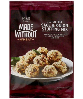 M&S Made Without Sage & Onion Stuffing Mix 125g