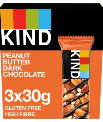 KIND Peanut Butter & Dark Chocolate Multipack 3 x 30g