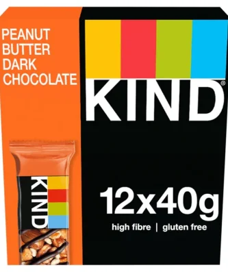 KIND Peanut Butter Dark Chocolate 12 Pack 12 x 40g