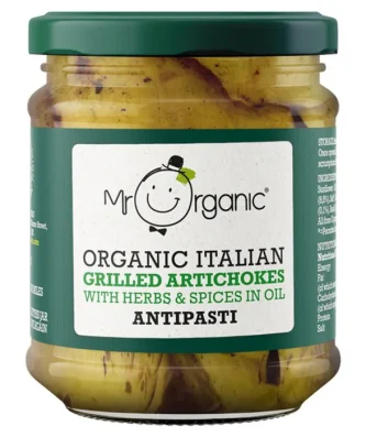 Mr Organic Grilled Artichoke Antipasti 190g