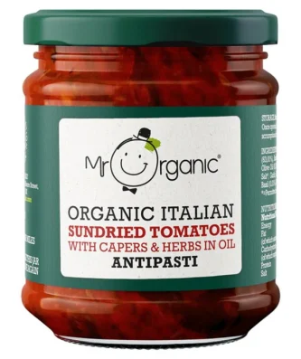 Mr Organic Sundried Tomato Antipasti 190g