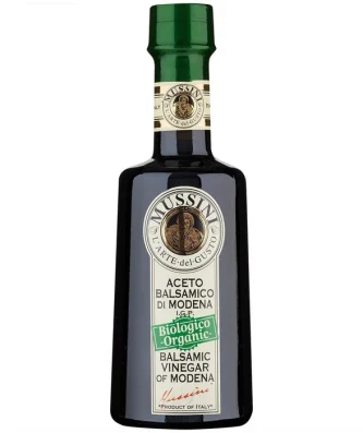 Mussini Organic IGP Balsamic Vinegar of Modena 1 Coin 250ml