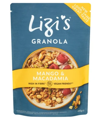 Lizi's Mango Macadamia Granola 400g