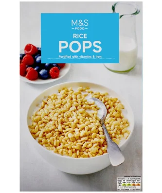 M&S Rice Pop Cereal 375g