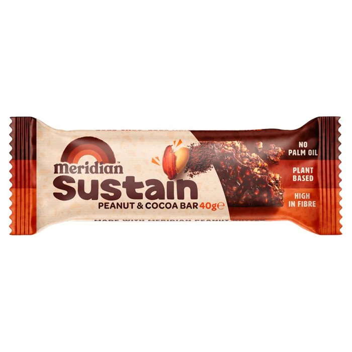 Meridian Peanut & Cocoa Bar 40g
