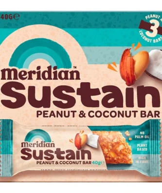 Meridian Peanut & Coconut Bar Multipack 3 x 40g