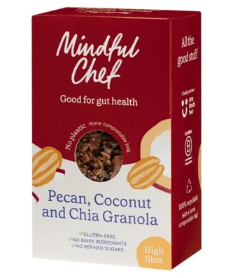 Mindful Chef Pecan Coconut and Chia Granola 375g