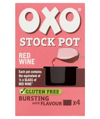 Oxo Red Wine Stock Pot 4 x 80g