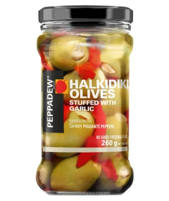 Peppadew Olives With Garlic Paired With Piquante 260g