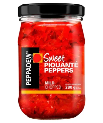 Peppadew Piquante Peppers Mild Chopped 280g