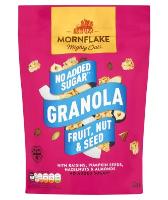 Mornflake Granola No Added Sugar 500g