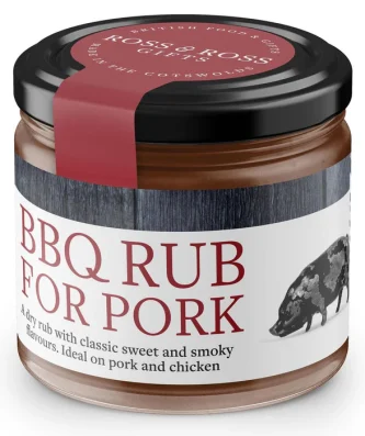 Ross & Ross Gifts BBQ Rub for Pork 50g