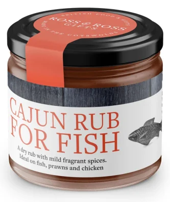 Ross & Ross Gifts Cajun Rub for Fish 50g