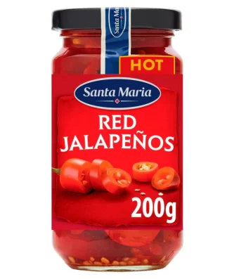 Santa Maria Red Jalapenos 200g