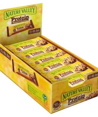 Nature Valley Protein Peanut & Chocolate Cereal Bars 12 x 40g