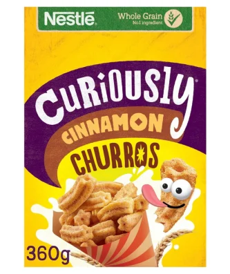 Nestle Curiously Churros Cereal 360g