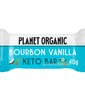 Planet Organic Bourbon Vanilla Keto Bar 40g