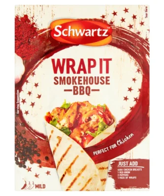 Schwartz Wrap It Smokehouse BBQ 30g