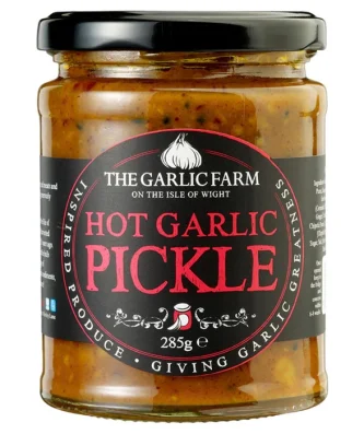 The Garlic Farm Hot Garlic Pickle 282g