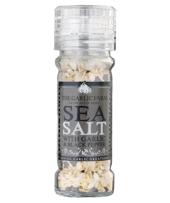 The Garlic Farm Sea Salt Black Pepper & Garlic 60g