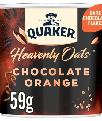 Quaker Heavenly Oats Chocolate Orange Porridge Pot 59g
