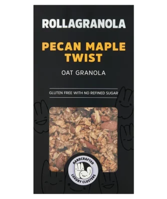 Rollagranola Pecan Maple Twist Oat Granola 400g