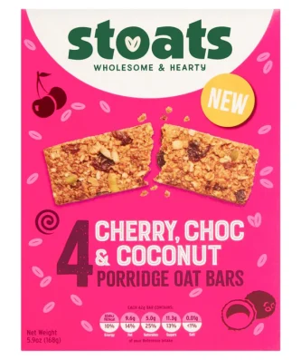 Stoats Cherry Choc & Coconut Bar Multipack 4 x 42g