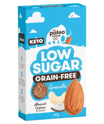 The Paleo Foods Co Low Sugar Grain Free Granola 285g
