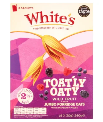 White's Toatly Oaty Wild Fruit Instant Sachets 8 per pack