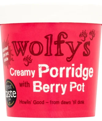 Wolfy's Porridge with Berry Pot 100g