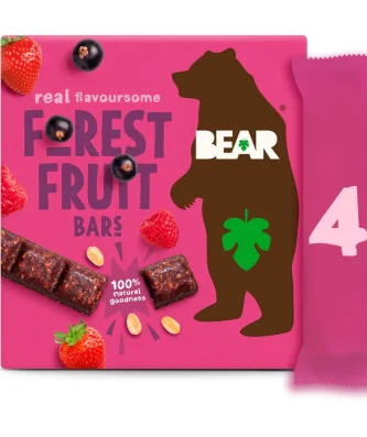 Bear Bars Forest Fruit Multipack 4 x 27g