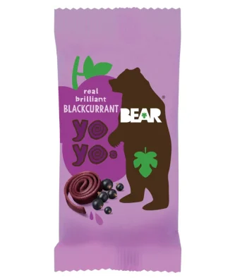 Bear Fruit Yoyos Blackcurrant 20g