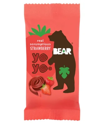 Bear Fruit Yoyos Strawberry 20g