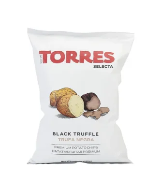 Brindisa Torres Black Truffle Crisps 125g