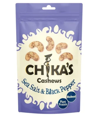 Chika's Black Pepper Cashews 100g