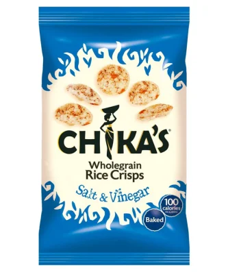 Chika's Sea Salt and Vinegar Rice Crisps 85g