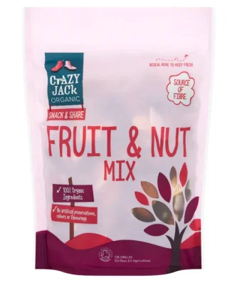 Crazy Jack Organic Fruit & Nut Mix 200g